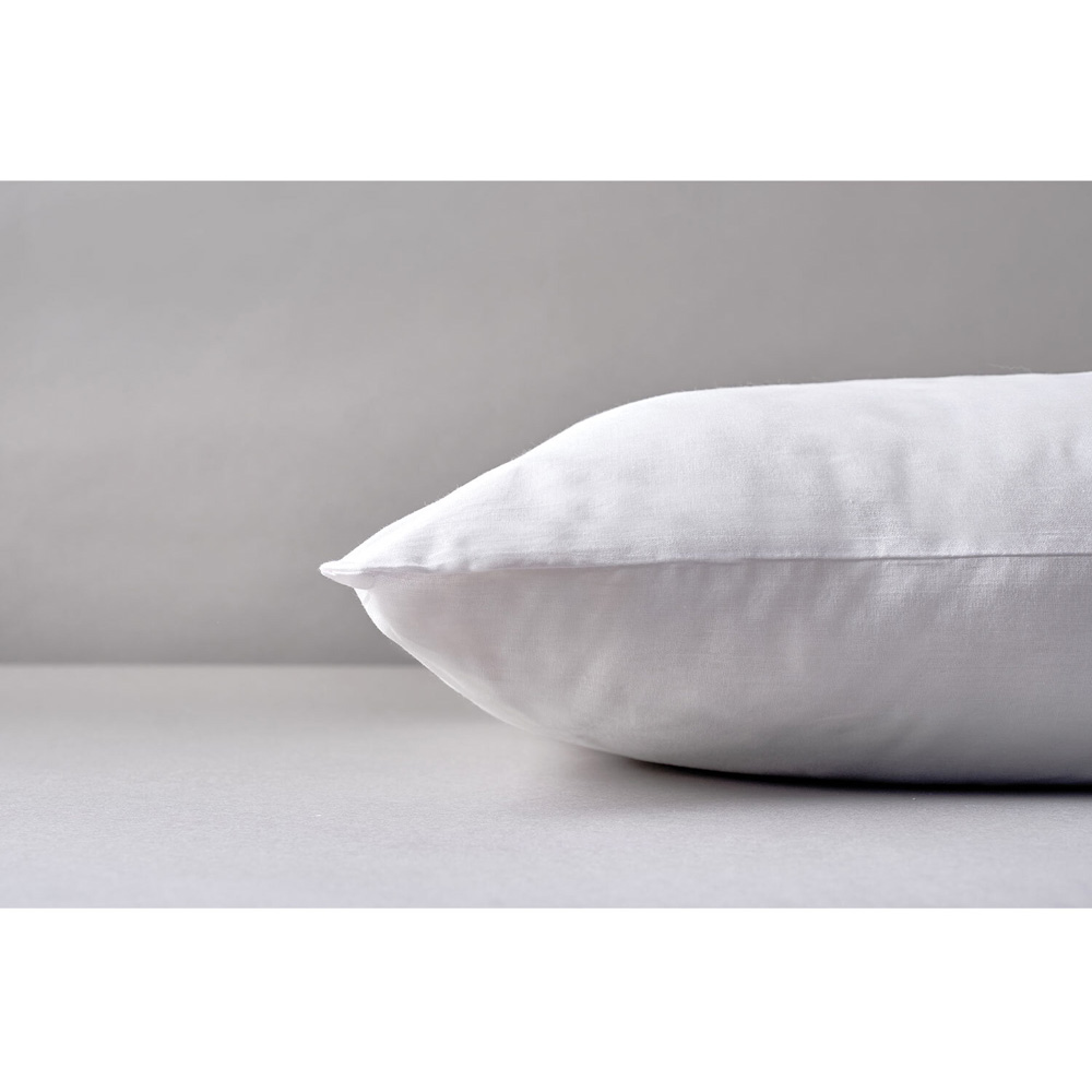 White Anti Allergy Pillows 2 Pack Image 2