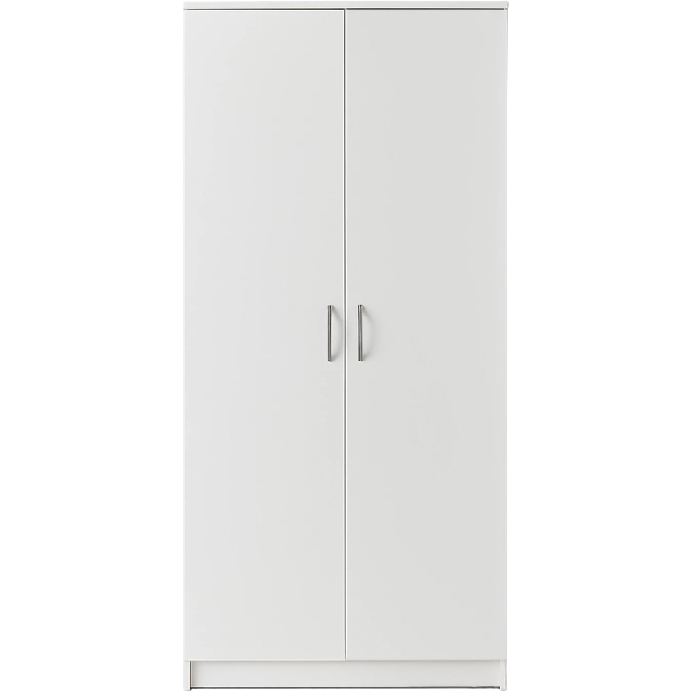 TJ'S Venice 2 Door White Wardrobe Image 2