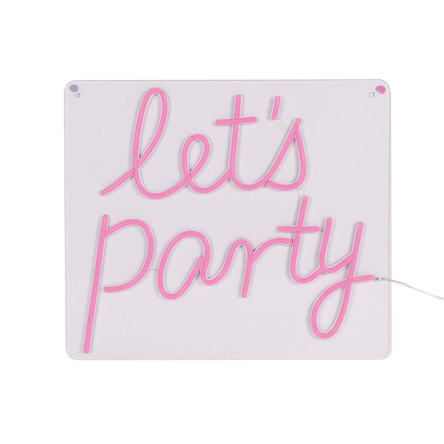 Lets Party LED Neon Sign Image 2