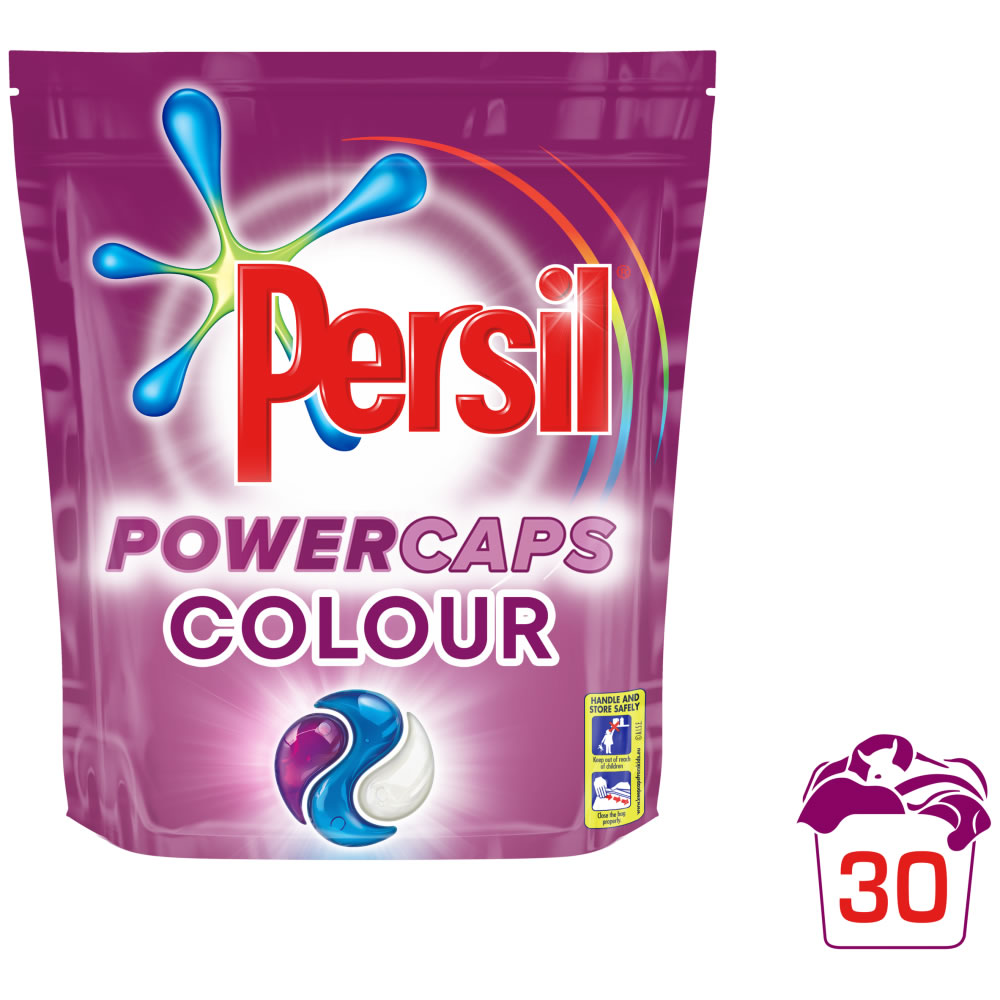 Persil Colour Powercaps 30 Washes 810g Image 1
