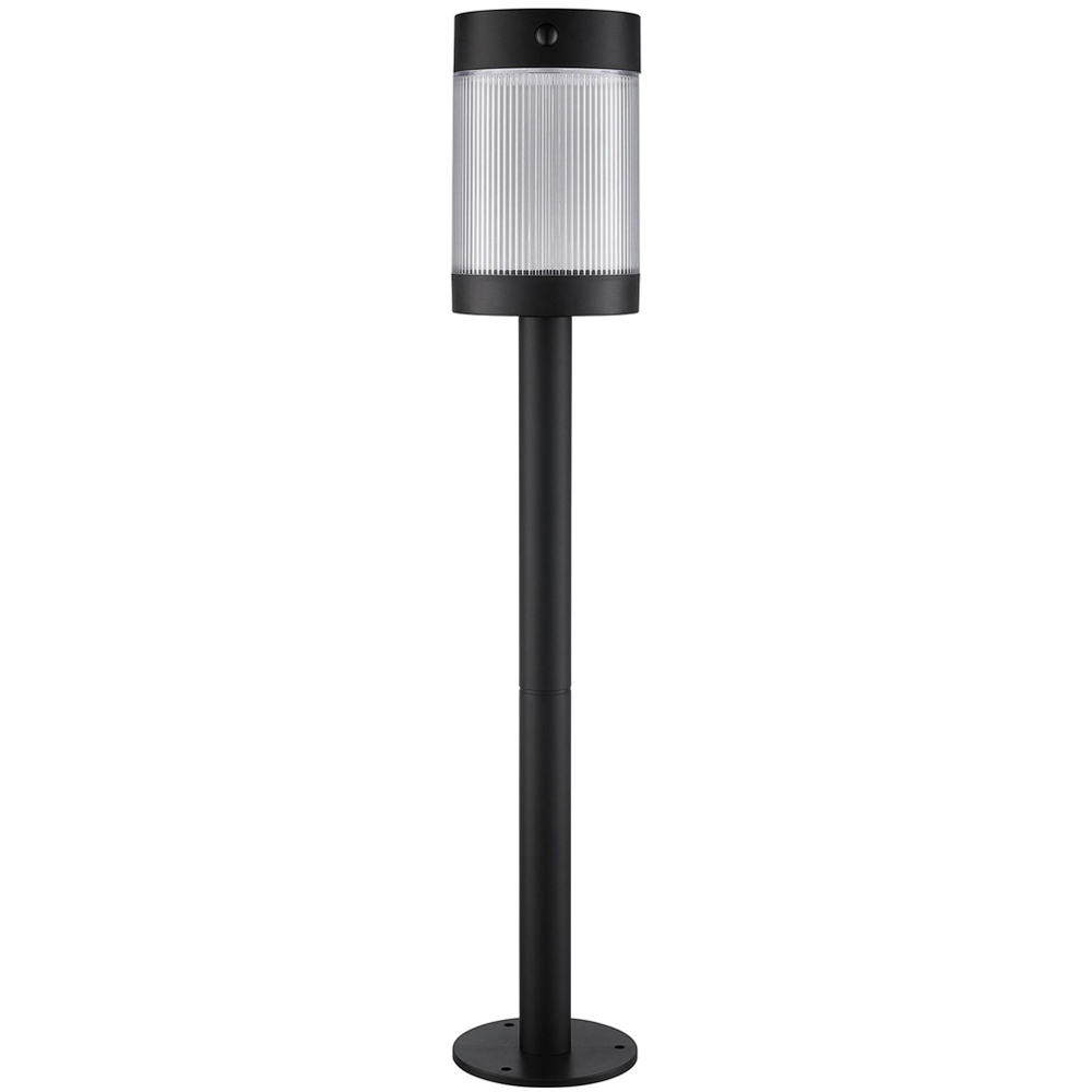 Nordlux Coupar Solar Black Garden Light Image 1