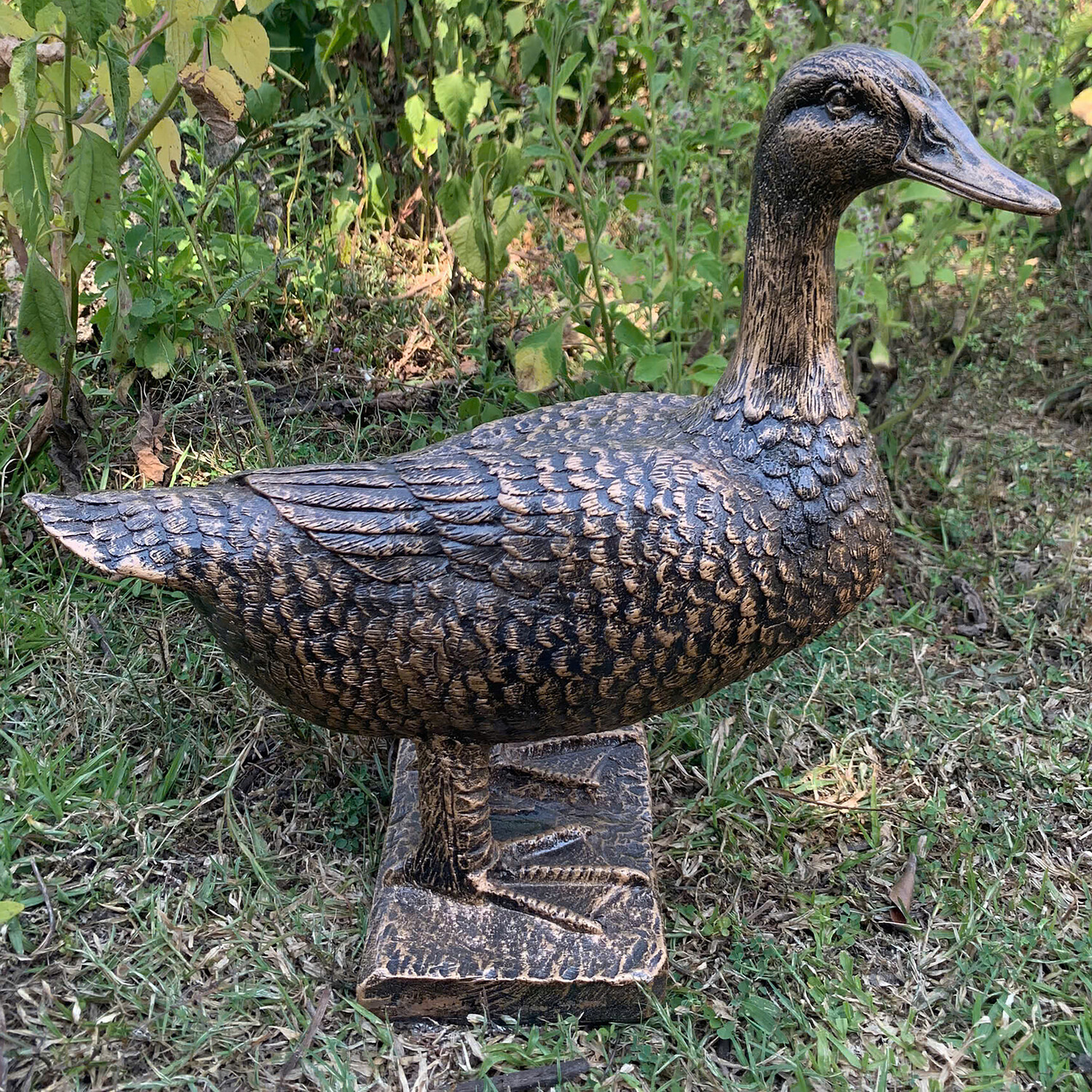 Duck Ornament Bronze Image 2