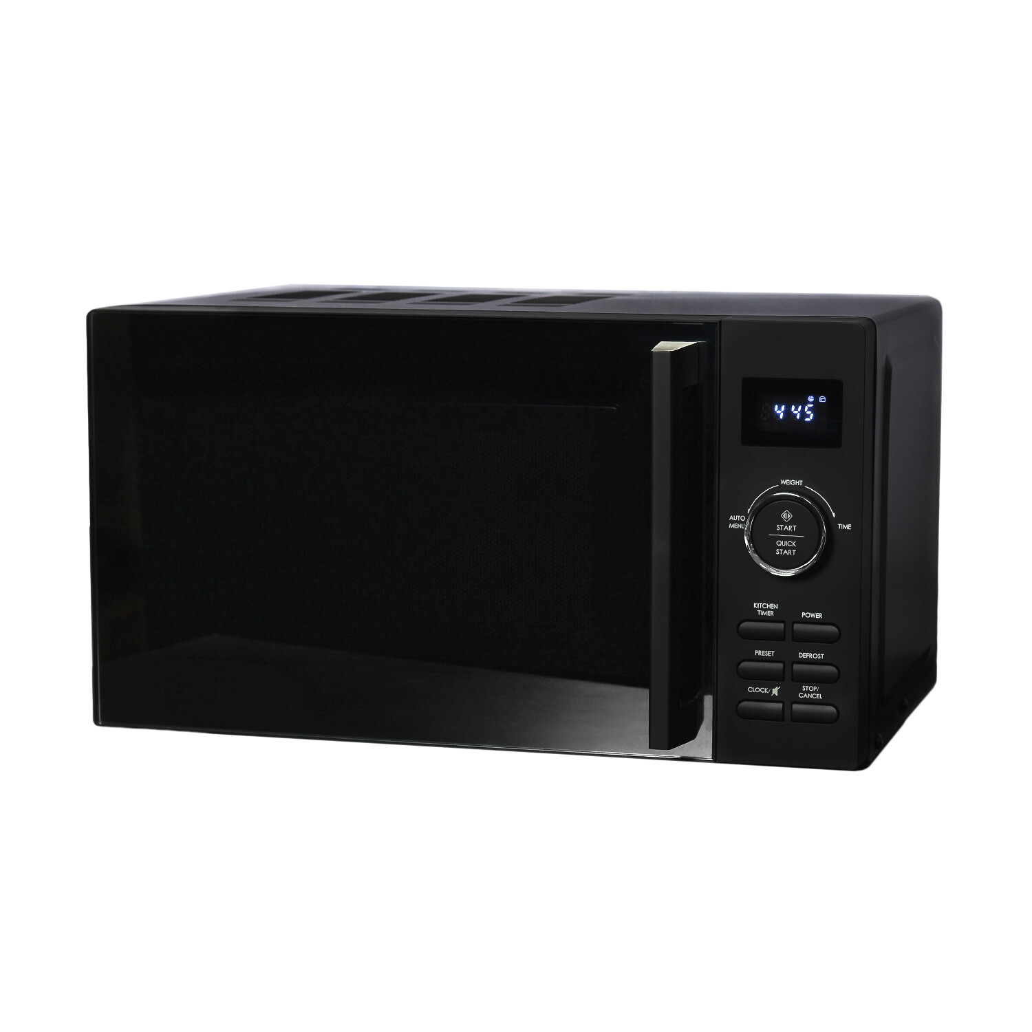 Matte Black 20L Microwave 800W Image 1