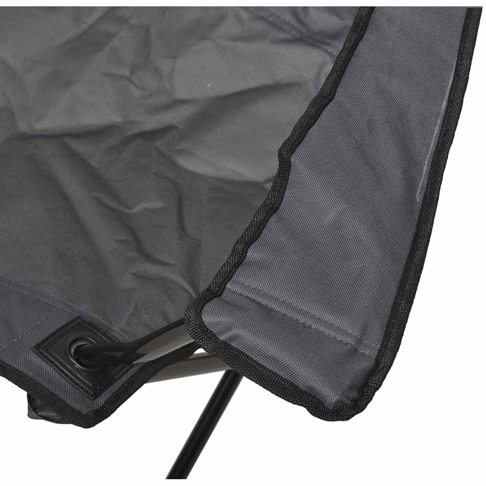 Wilko Camping Chair Solid Colour Image 4