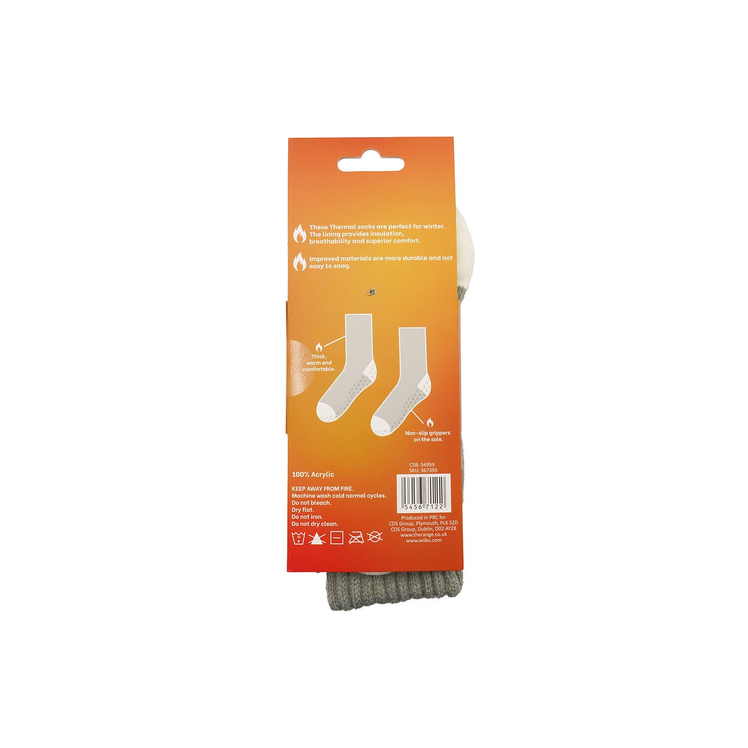 Ladies Thermal Lounge Socks - Multicolour Image 9