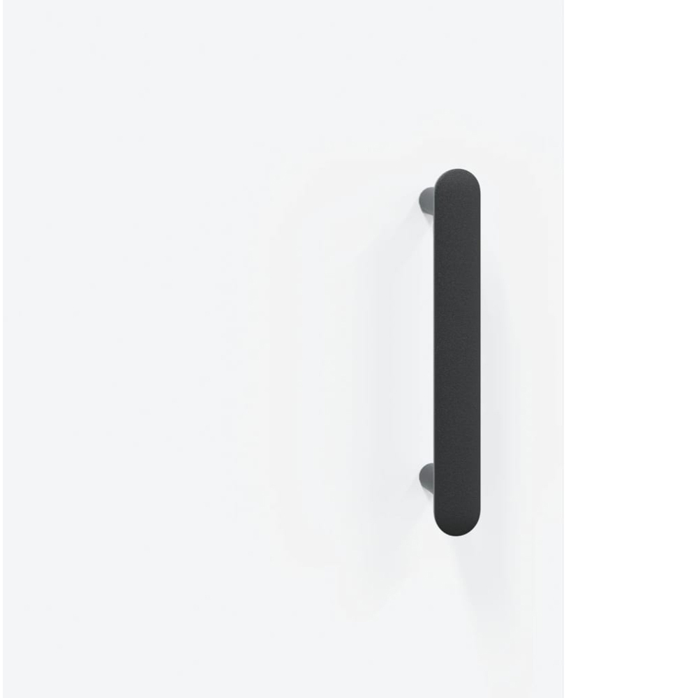 vidaXL 2 Door White Sideboard Image 9