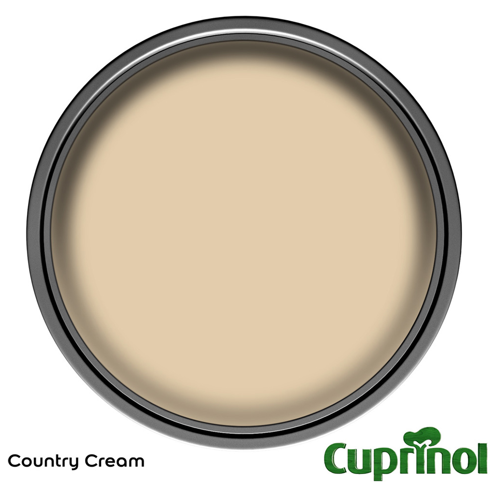 Cuprinol Garden Shades Country Cream Exterior Paint 2.5L Image 4