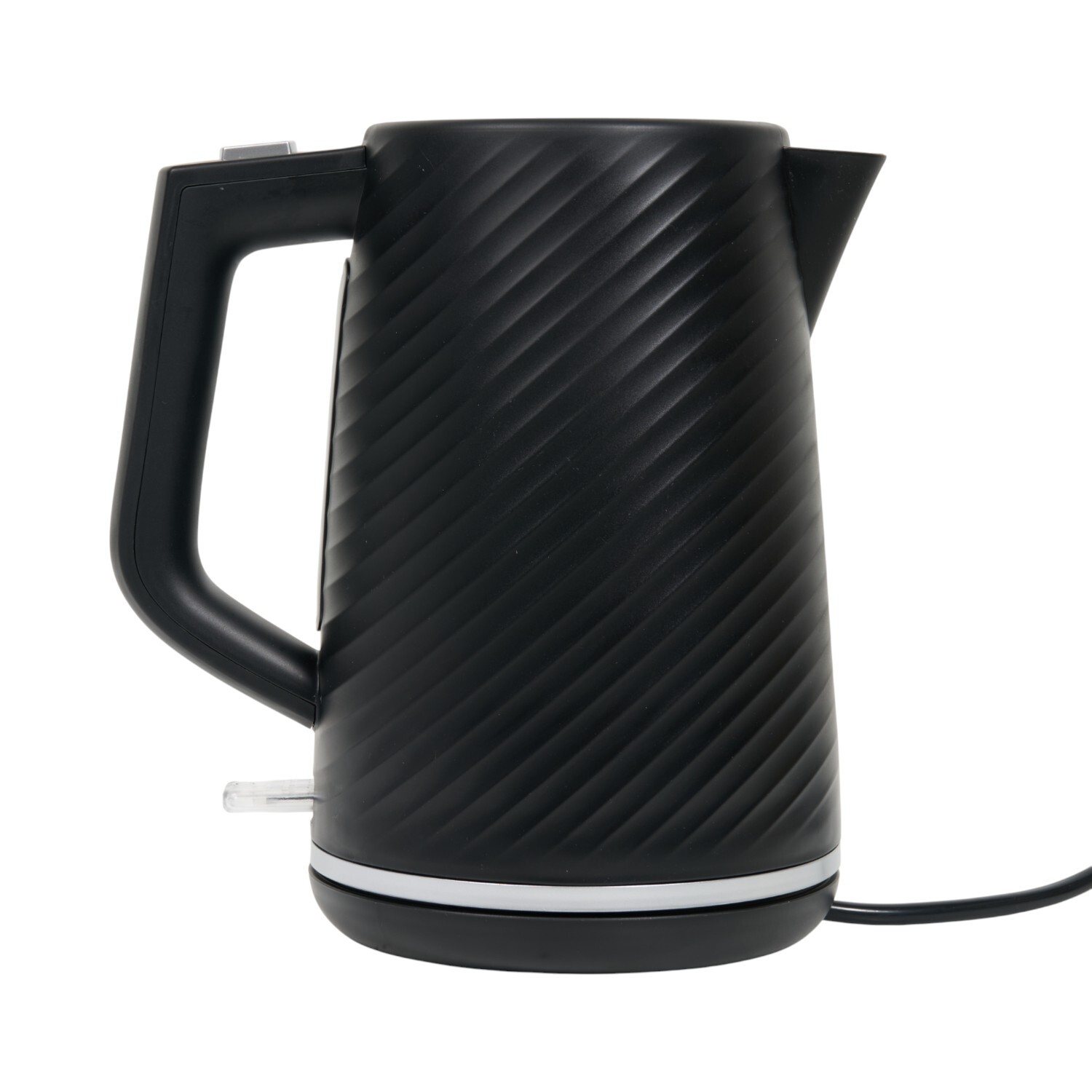 Revolve Texture Jug Kettle Black Image 7