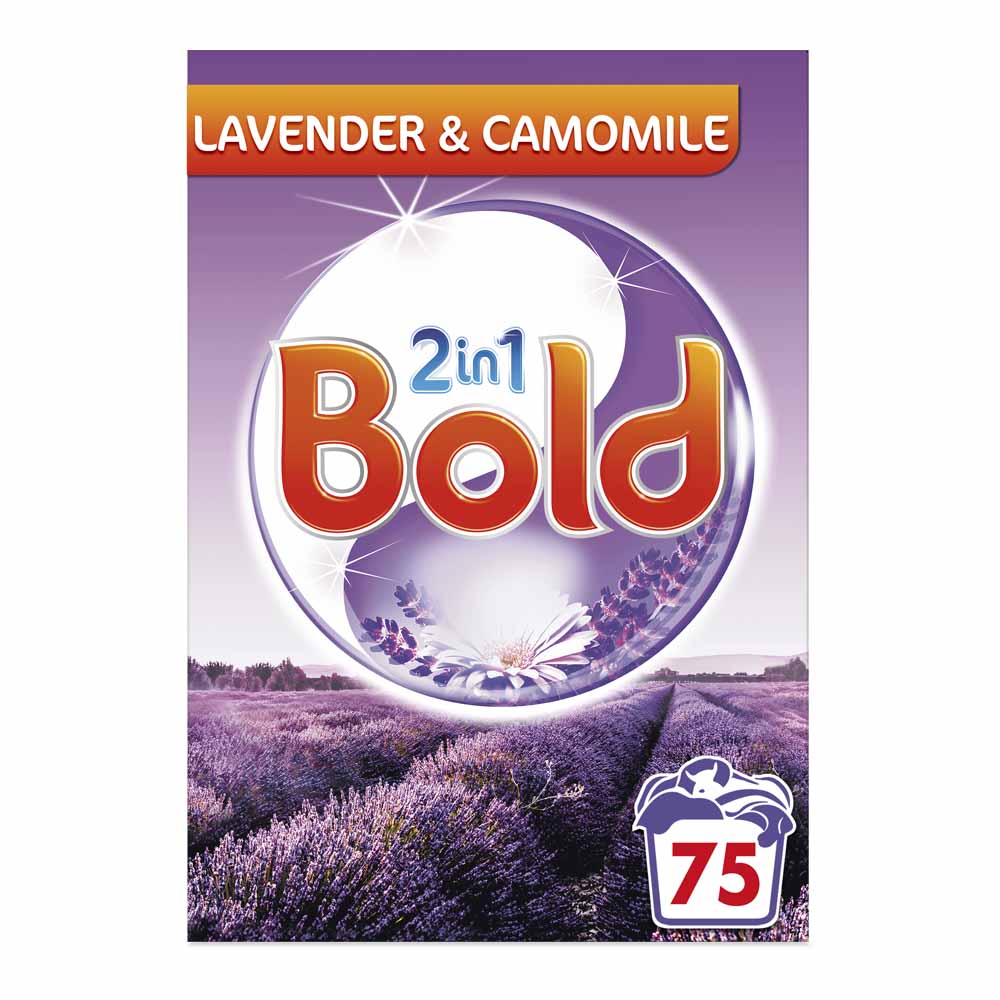 Bold 2in1 Powder Lavender & Camomile 75 Washes Image 1