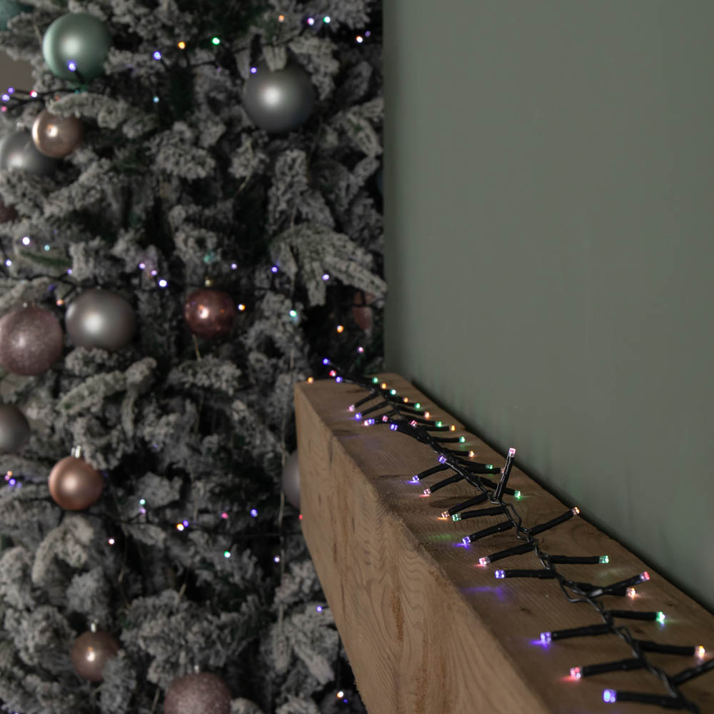 Samuel Alexander 600 White to Multicolour LED Multi-Function Green String Light 16m Image 4