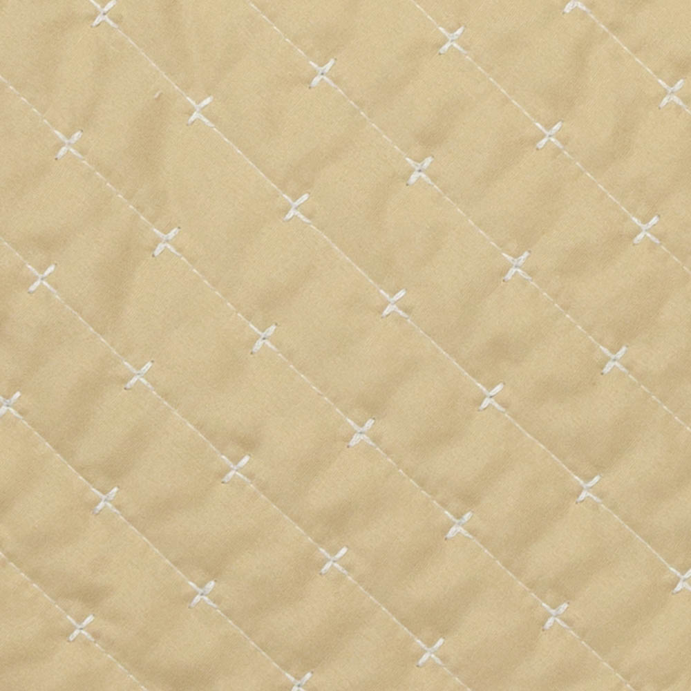 Paoletti Henley Champagne Pin-Cord Bedspread 235 x 235cm Image 4