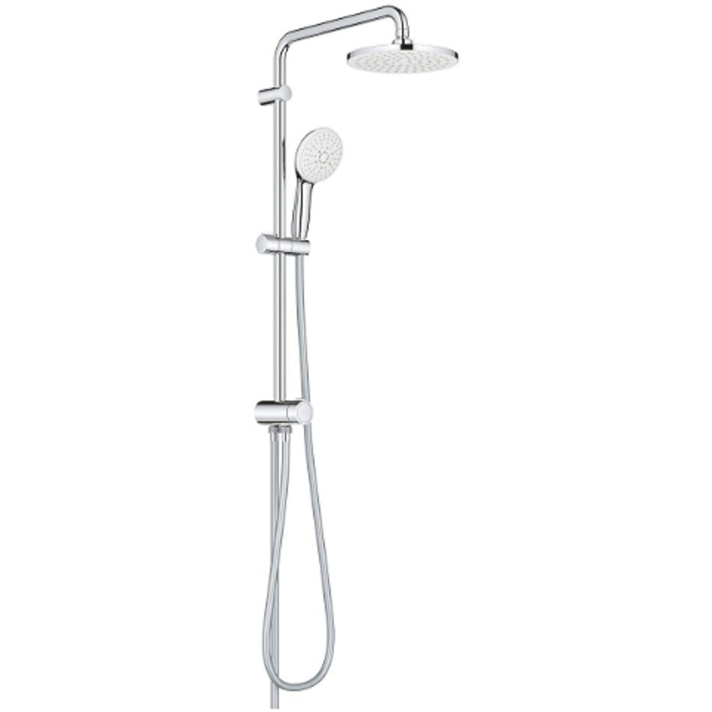 Grohe Tempesta 200 Chrome Shower System with Diverter Image