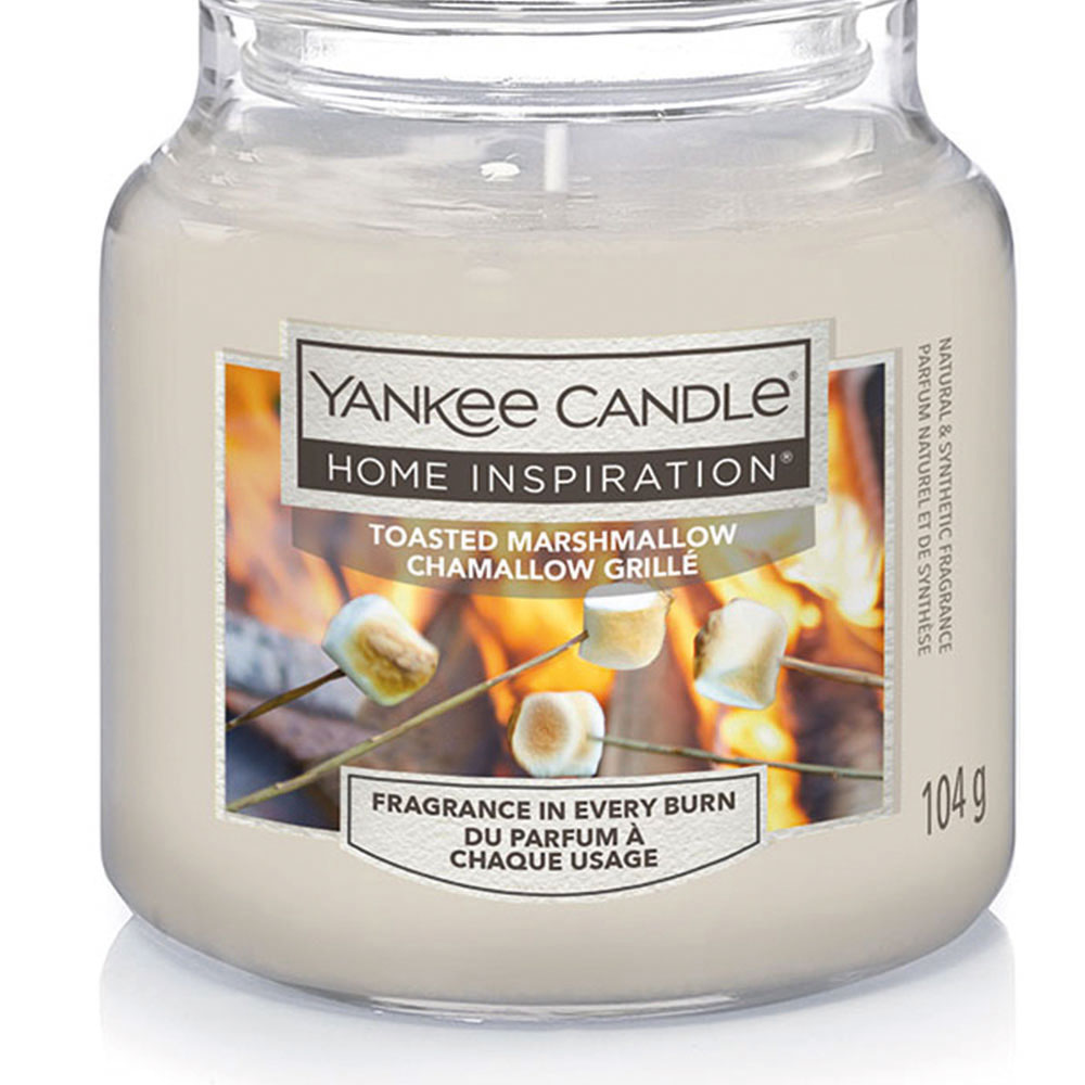 Yankee Small Toasted Marshmallow Scented Candle Jar Image 2