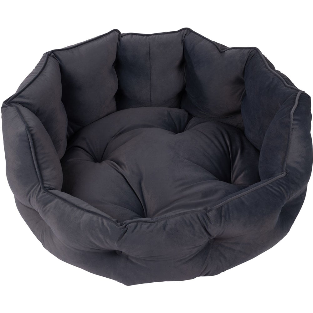 Bunty Monarch Large Dark Grey Dog Bed Image 5