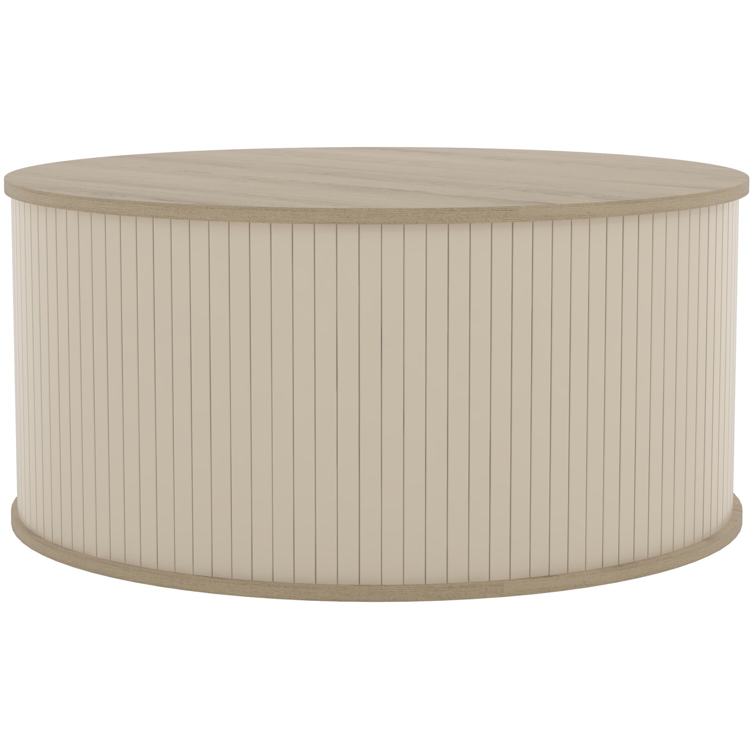 Mateo Round Coffee Table Beige Image 4