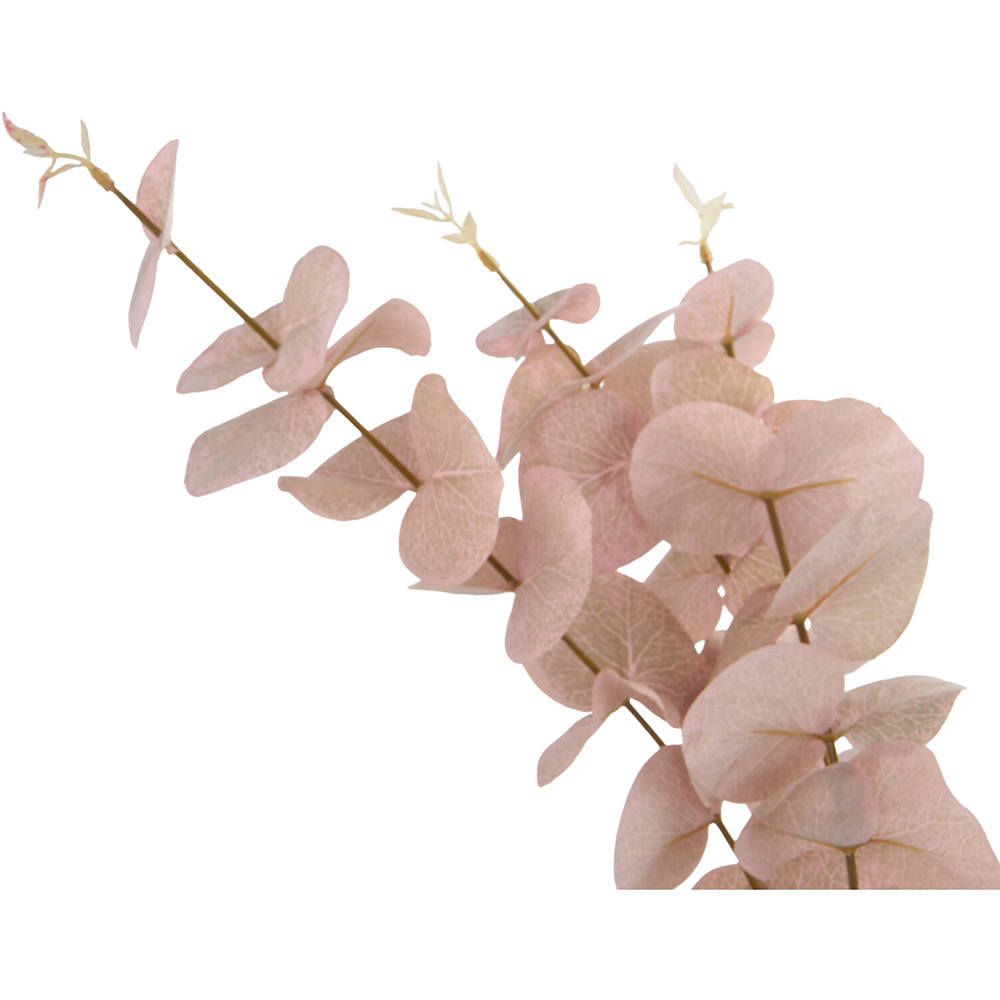 Icy Pink Eucalyptus Single Stem Artificial Plant Image 5