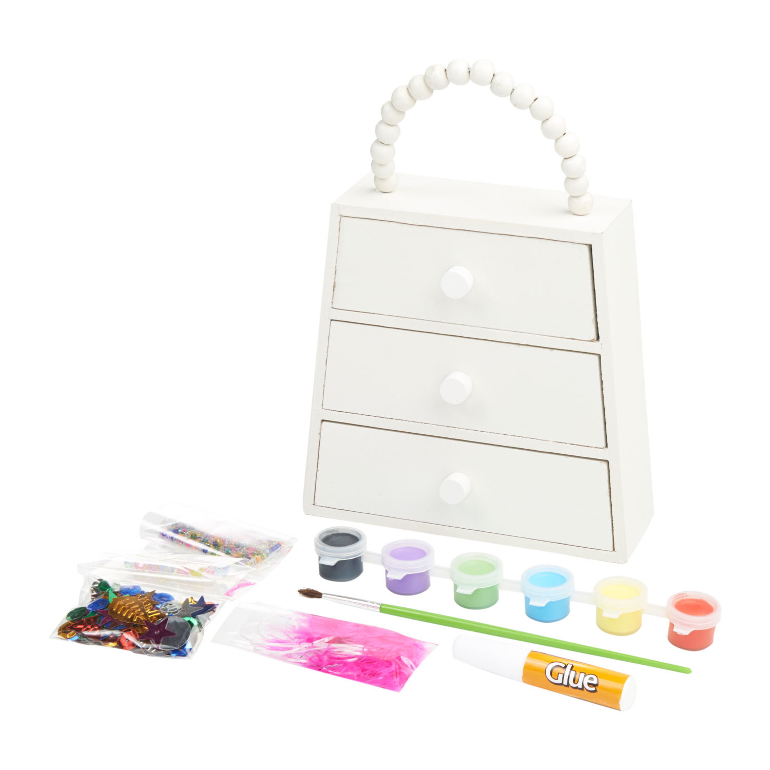Grafix Decorate Your Own Jewellery Chest Kit Image 2