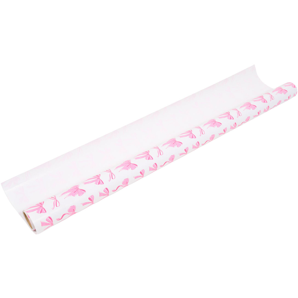 Bow Gift Wrap Pink Image 3