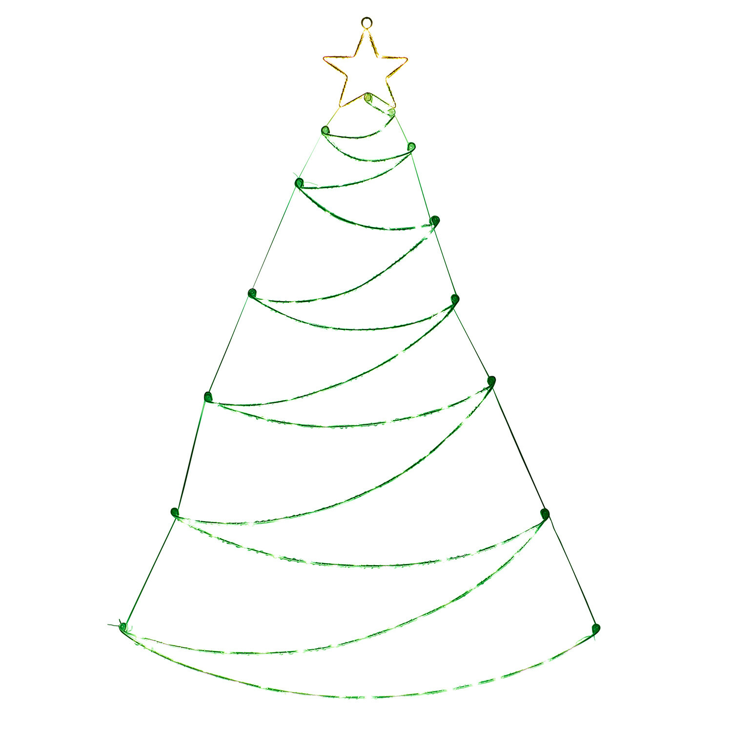 Hanging LED Christmas Tree Image 3