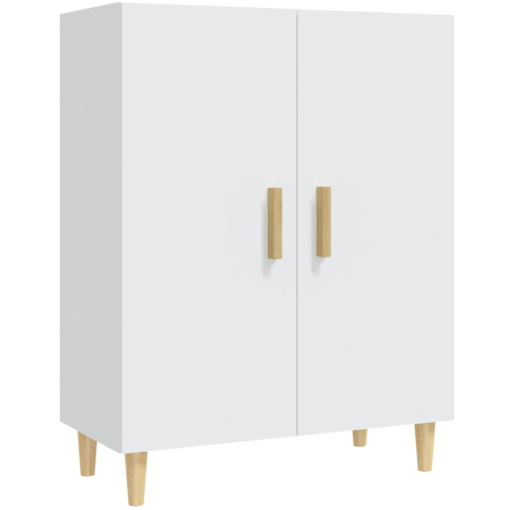 vidaXL 2 Door White Sideboard Image 2