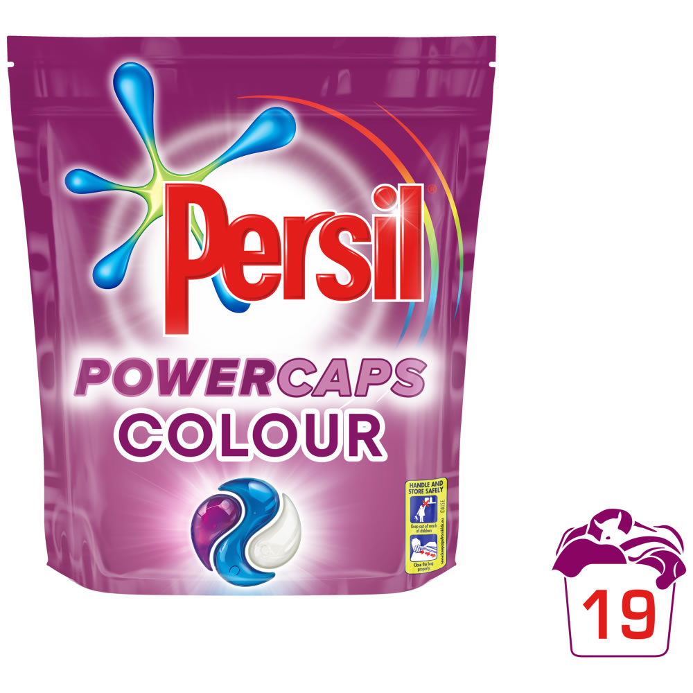 Persil Colour Powercaps 19 Washes Image 1