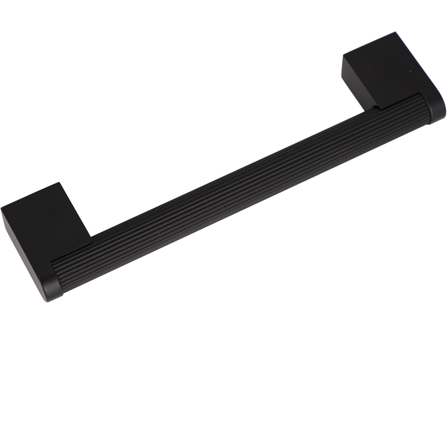 Pack of 2 Frankfurt Linear Cabinet Handles Matt Black 128mm Image 2