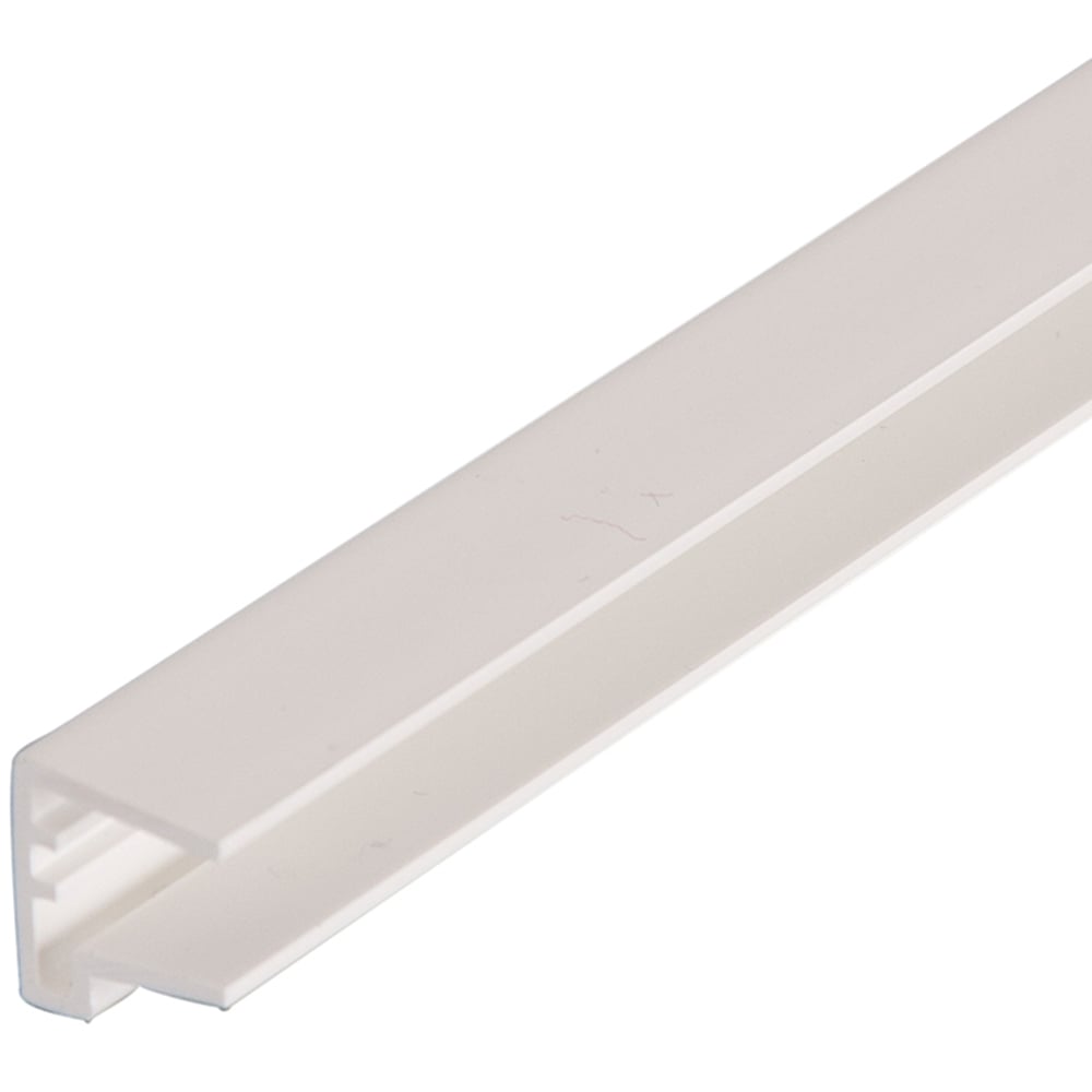 Corotherm 10mm White Sheet End Cap 2100mm 2 Pack Image 2