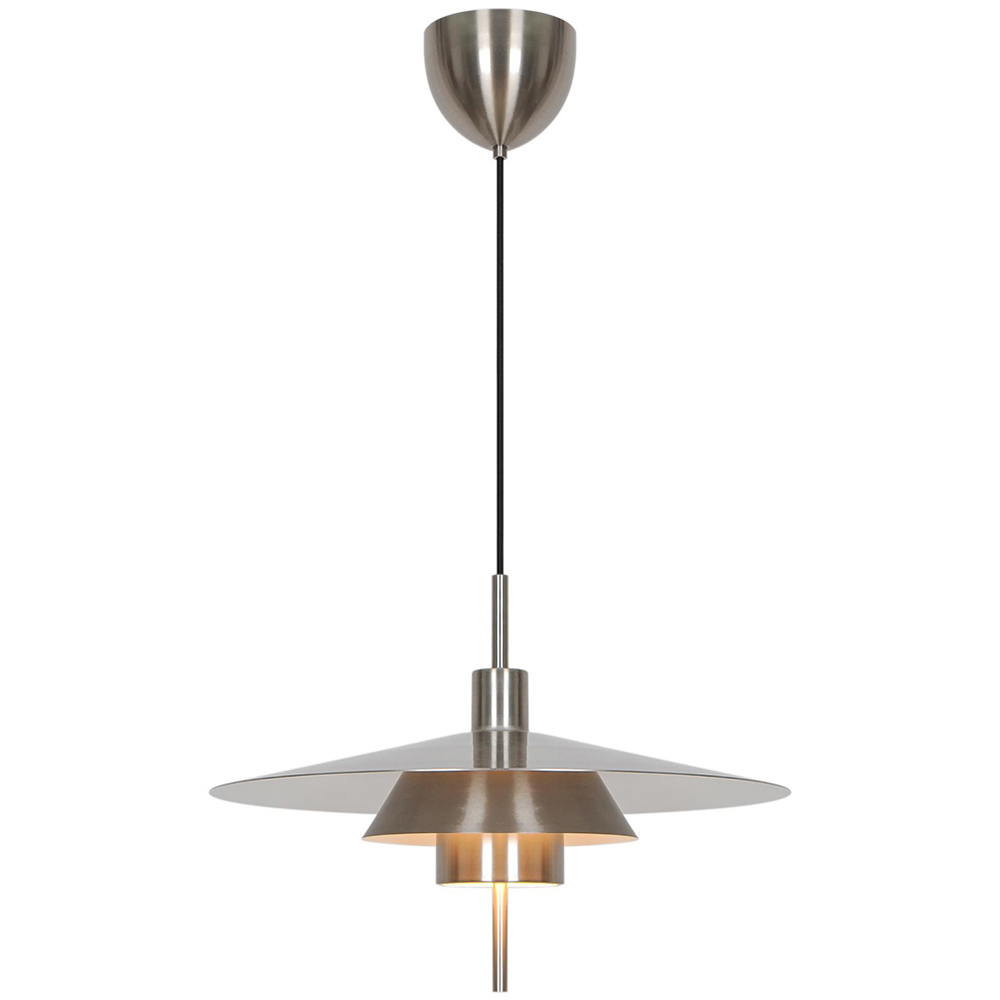 Nordlux Latika Brushed Chrome Pendant Light Image 1