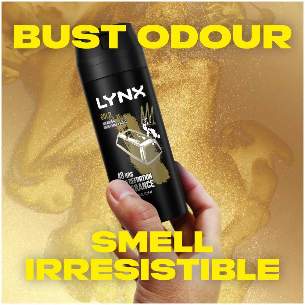 Lynx Gold Temptation Body Spray 150ml Image 9
