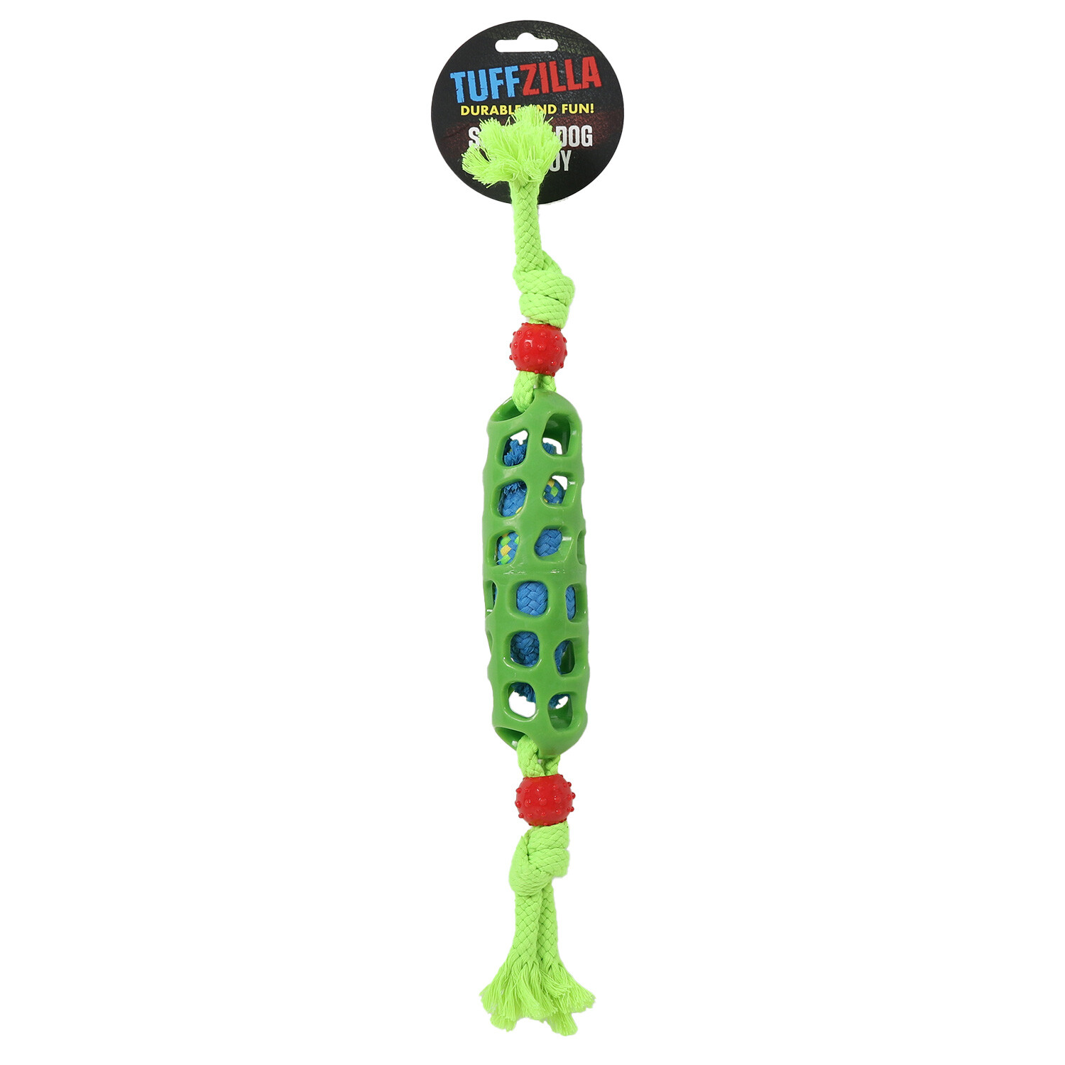 Tuffzilla Squeaky Dog Play Toy Image 2
