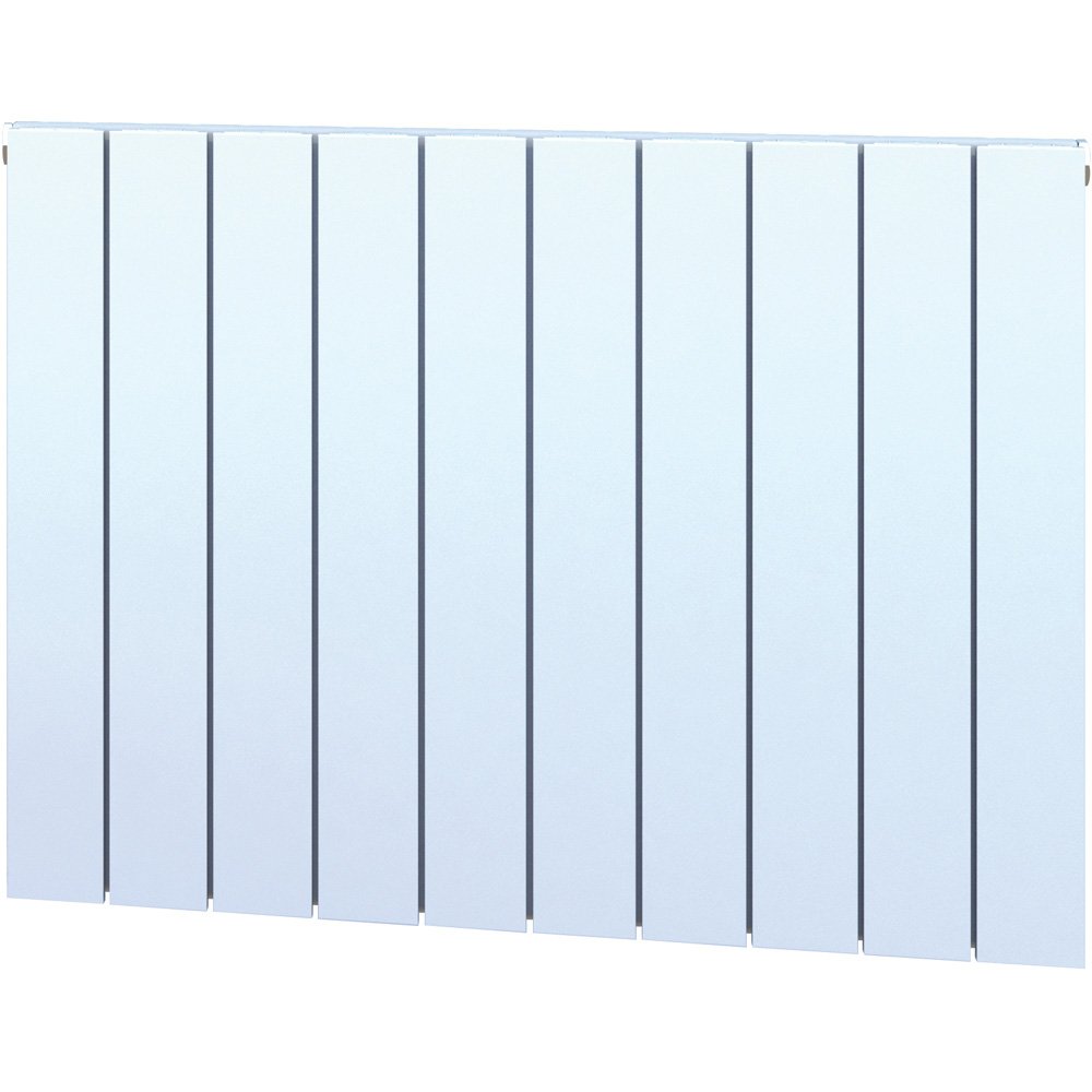 Towelrads Hanworth Plus 4804BTU Horizontal White Aluminium Radiator 960 x 600mm 1408W Image 1