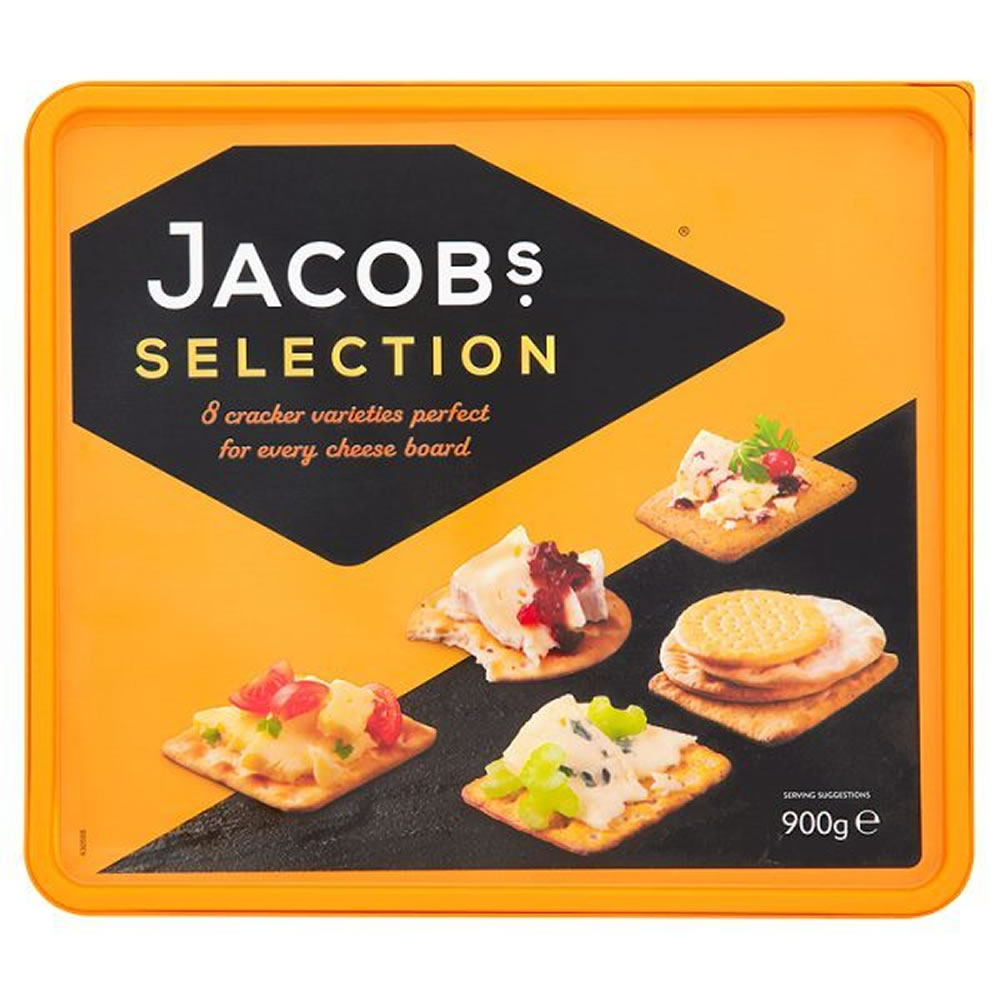 Jacob's Biscuits Selection Box 900g Wilko