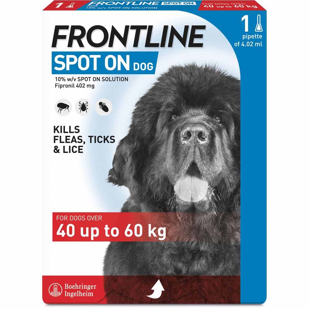 Frontline Spot On Flea & Tick XL Dog Breed 40-60kg Image 1