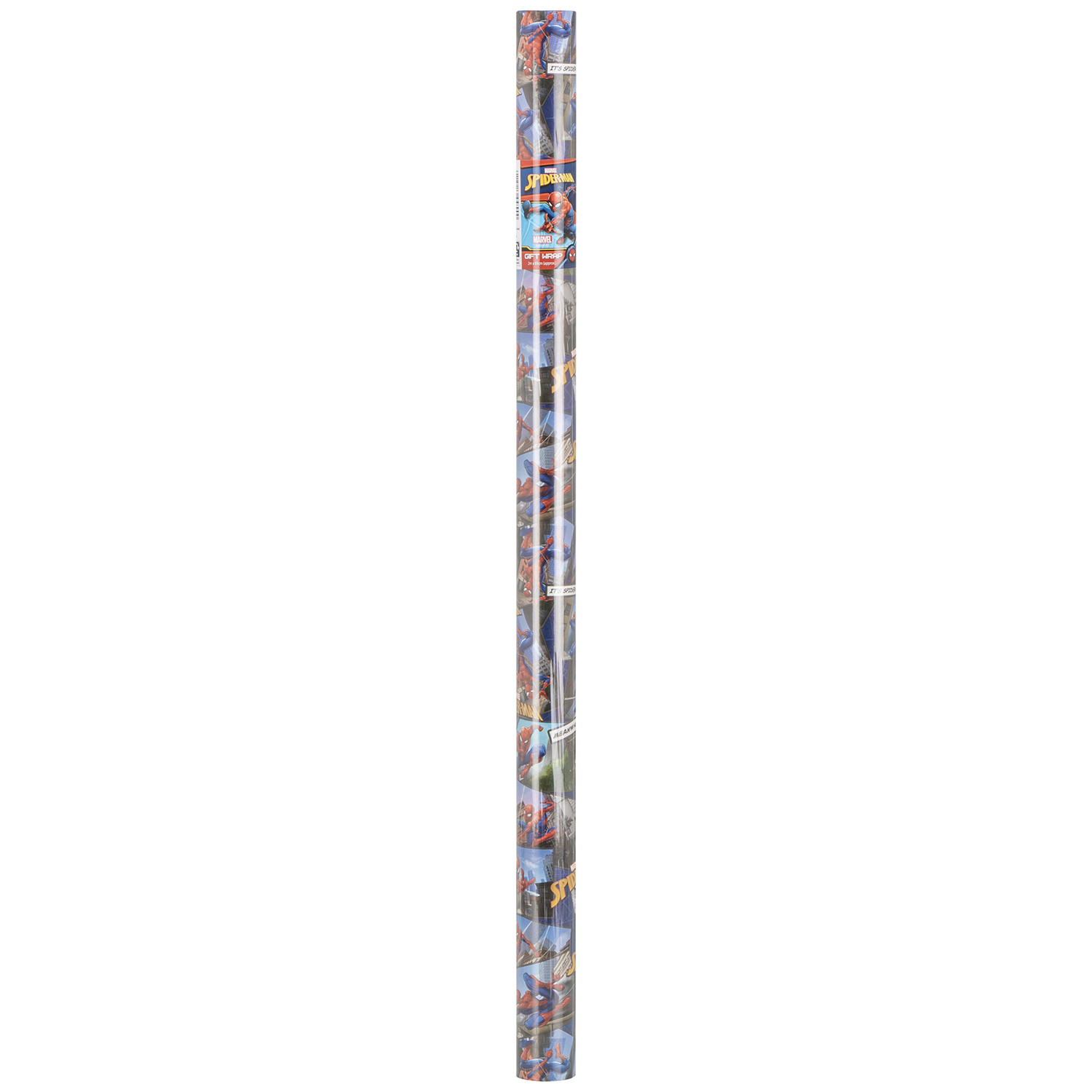 Spiderman Roll Gift Wrap 2m Image 1
