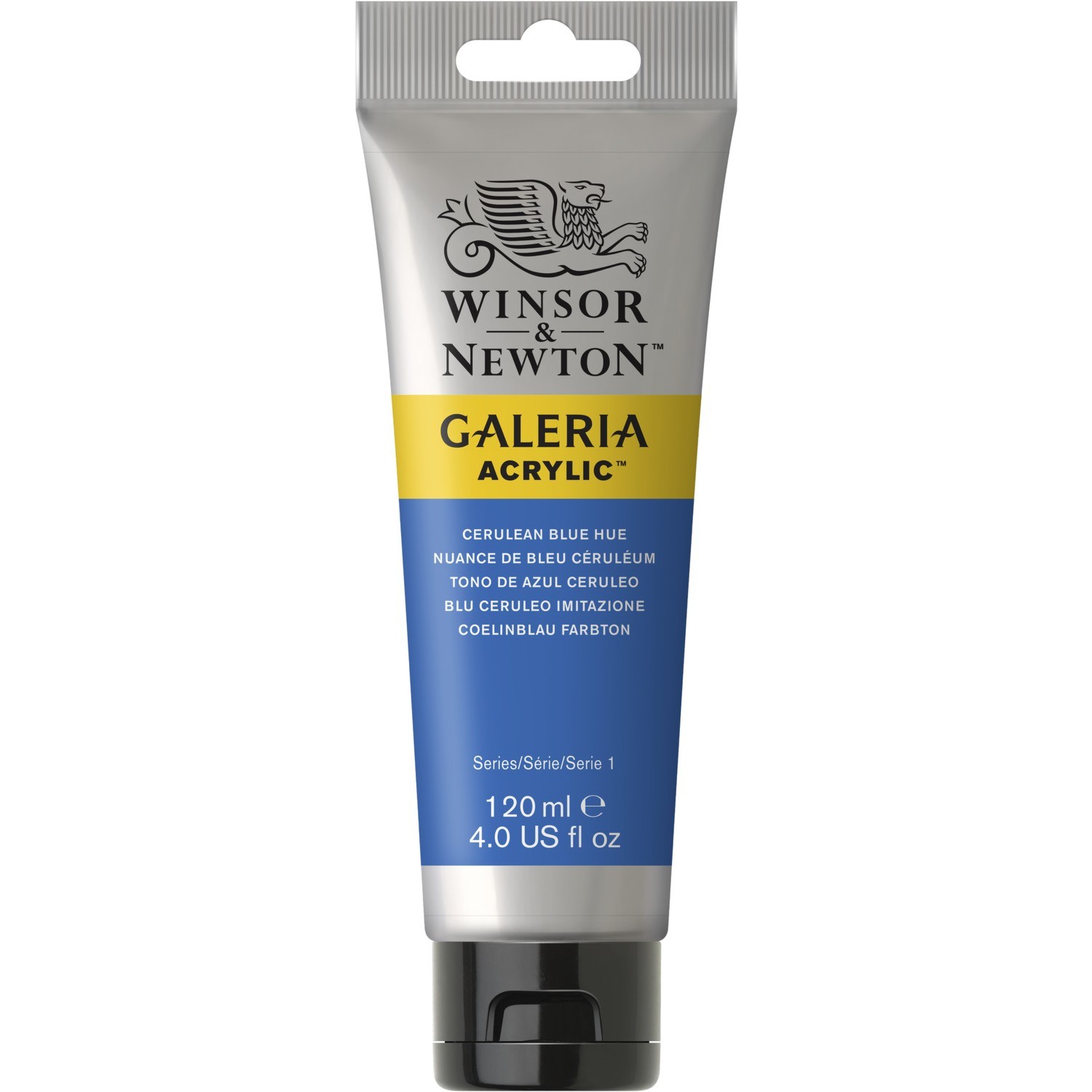 Winsor and Newton 120ml Galeria Acrylic Colour Paint - Cerulean Blue Hue Image