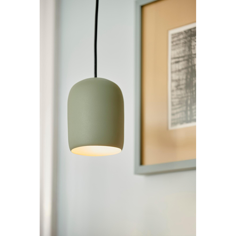 Nordlux Notti 10 E27 Green Pendant Light Image 2