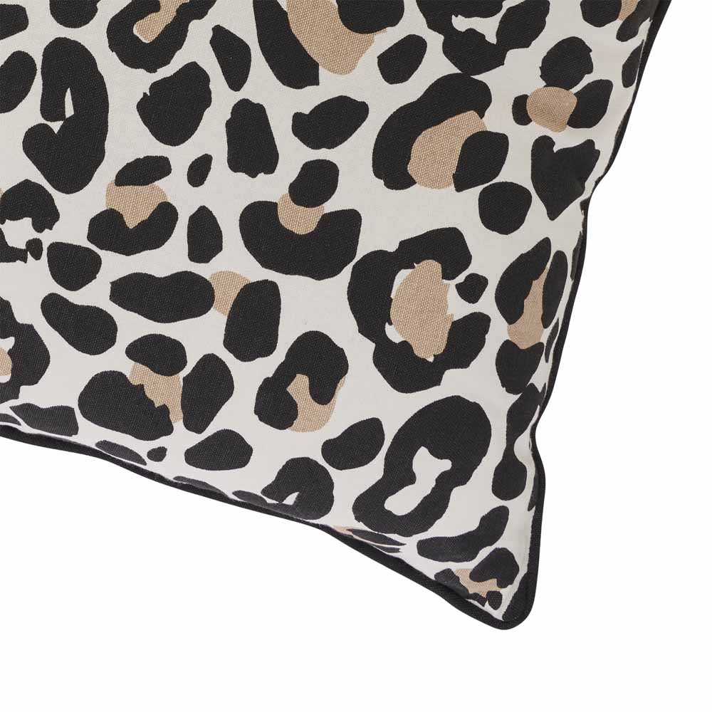 Wilko Urban Leopard Print Cushion 43x43cm Image 2