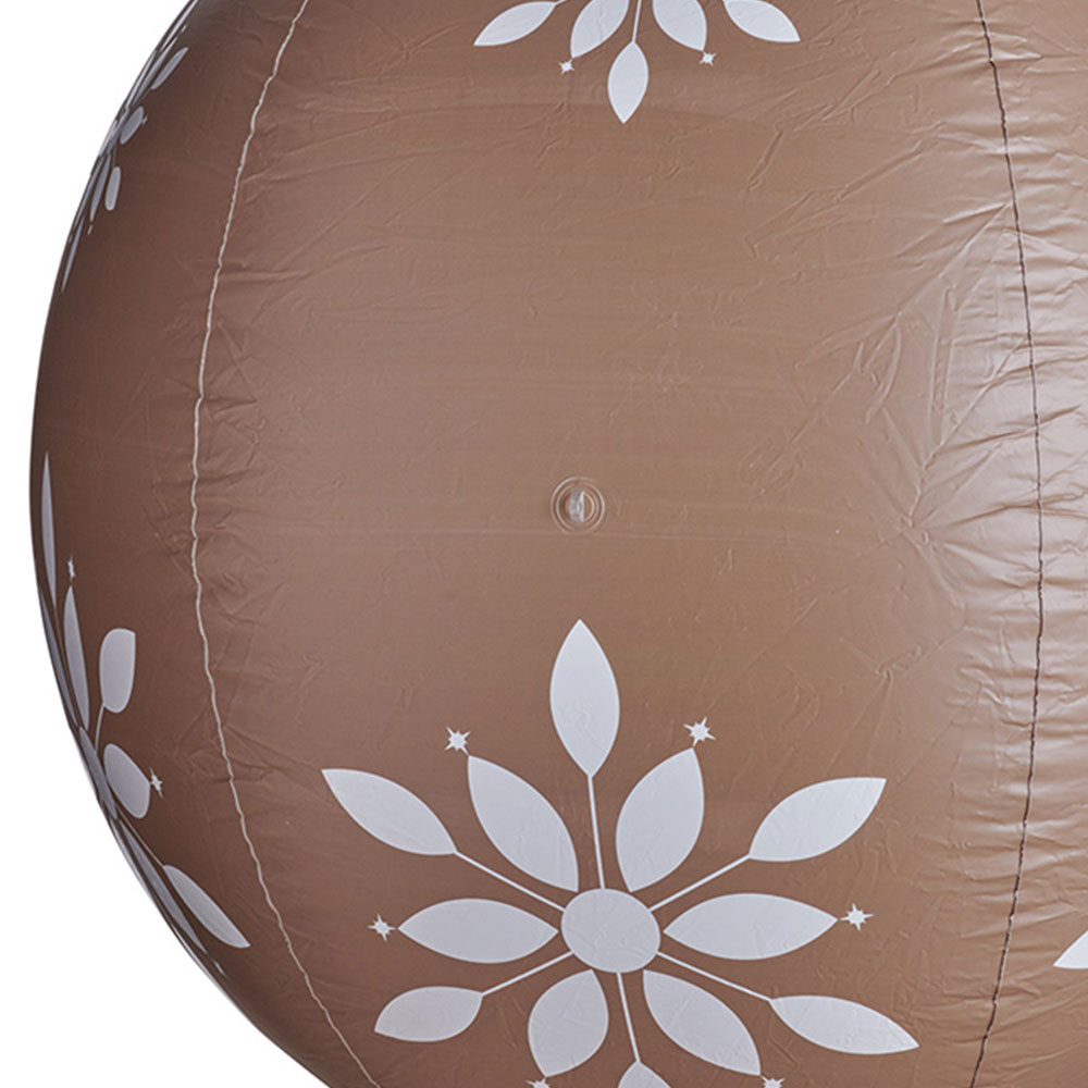 Wilko 120cm Inflatable Bauble Champagne Image 4