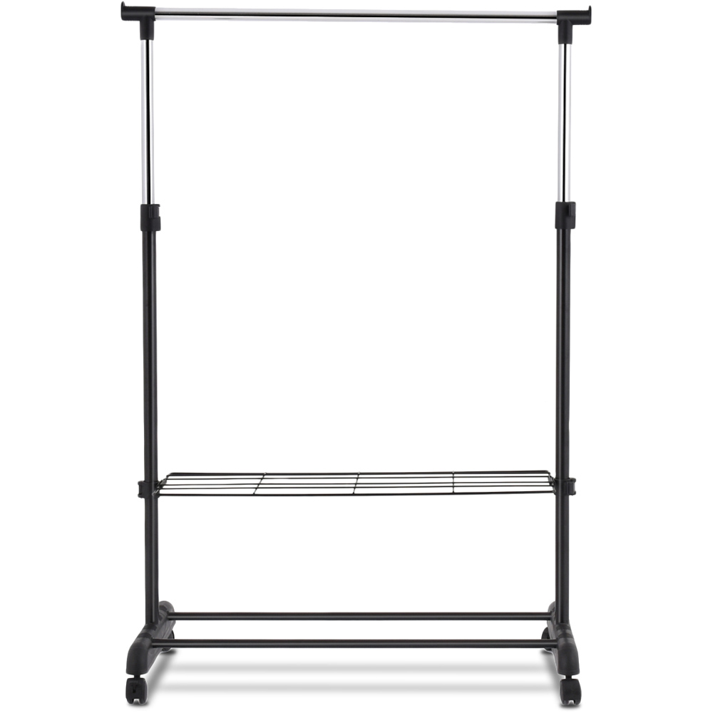 Costway Black Garment and Shoe Rack Image 4