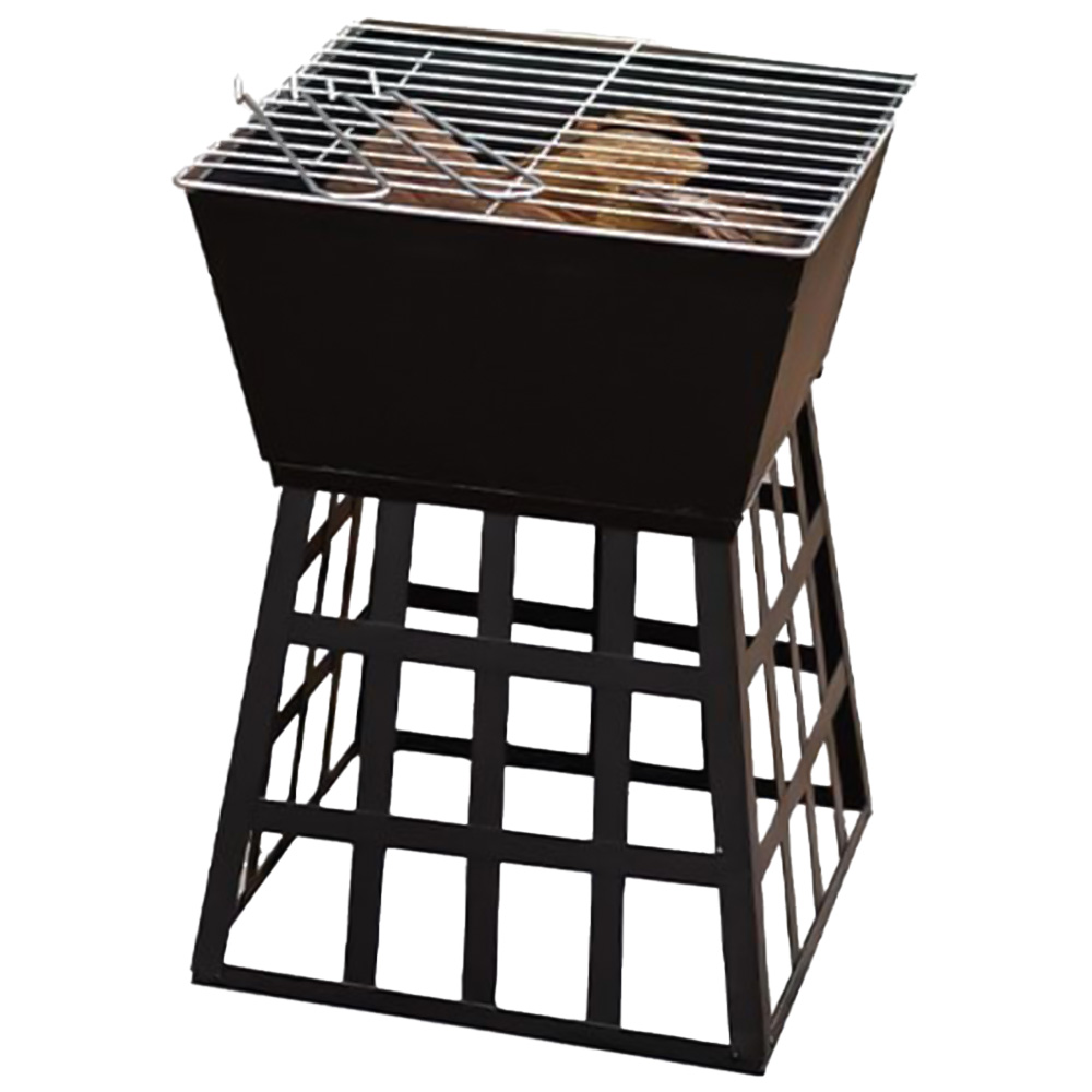 Marco Paul Square Gothic Fire Pit Image 1