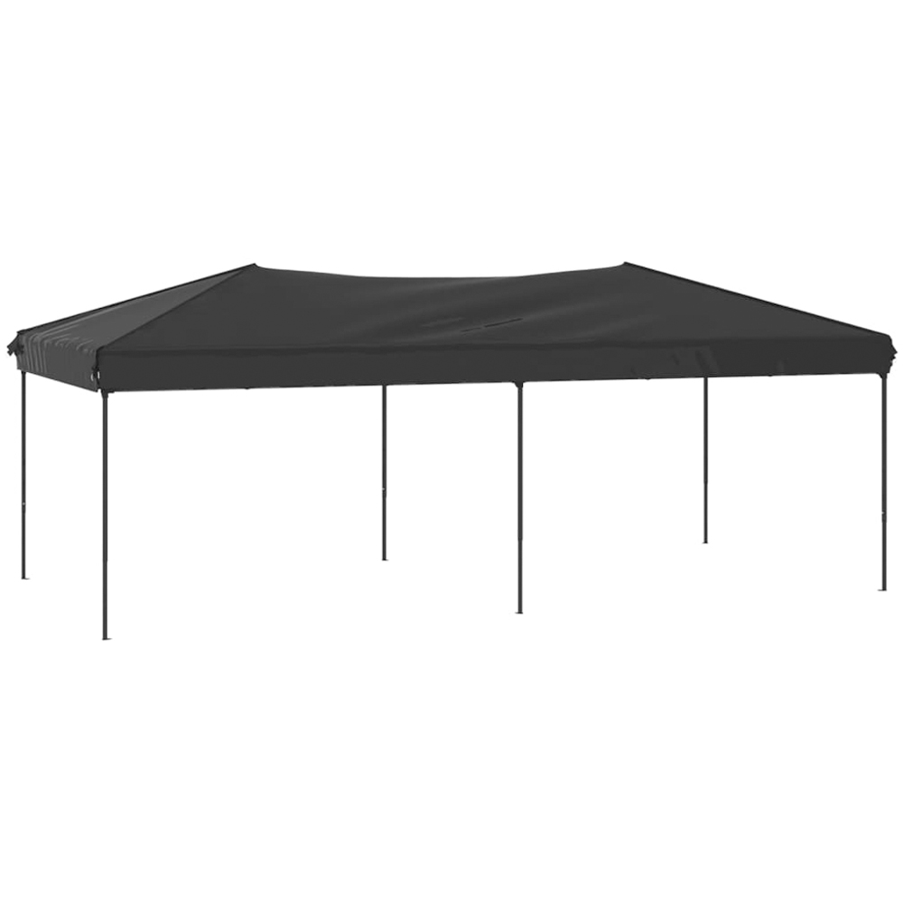 vidaXL 3 x 6m Black Foldable Party Tent Image 2
