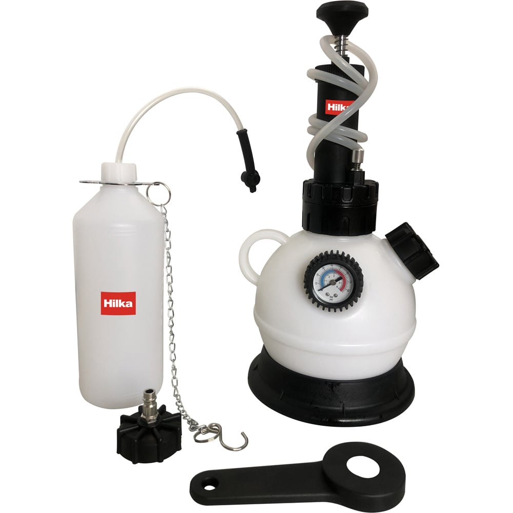 Hilka Tools Manual Pressure Brake Bleeder 2L Image 1