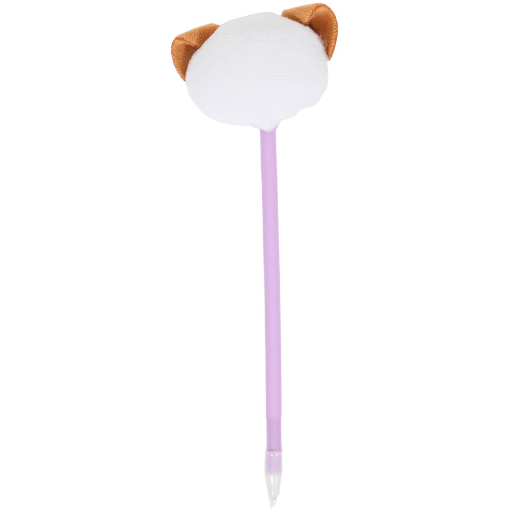 Cat or Dog Fluffy Head Pen Image 6