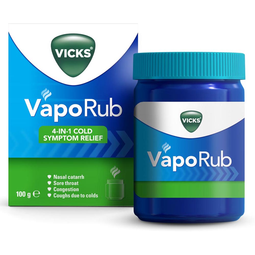 Vicks VapoRub Cold Remedy Jar 100g Image 1