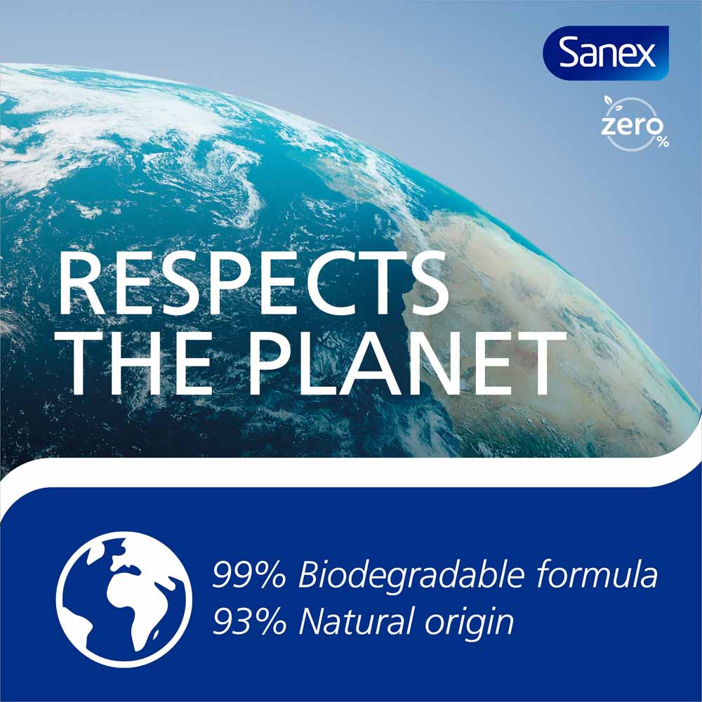 Sanex Zero % Dry Skin Shower Gel 225ml Image 4