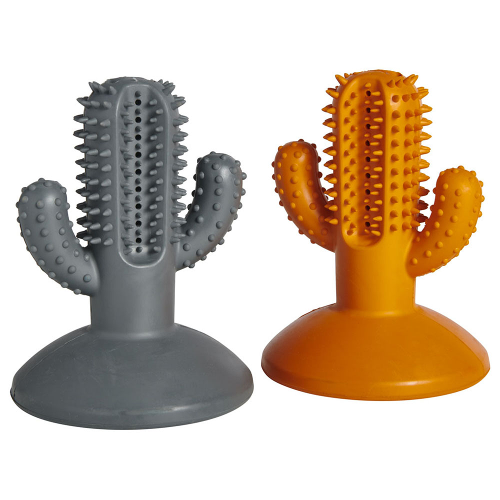 Single Wilko Spikey Cactus Dog Toy in Assorted styles Image 1