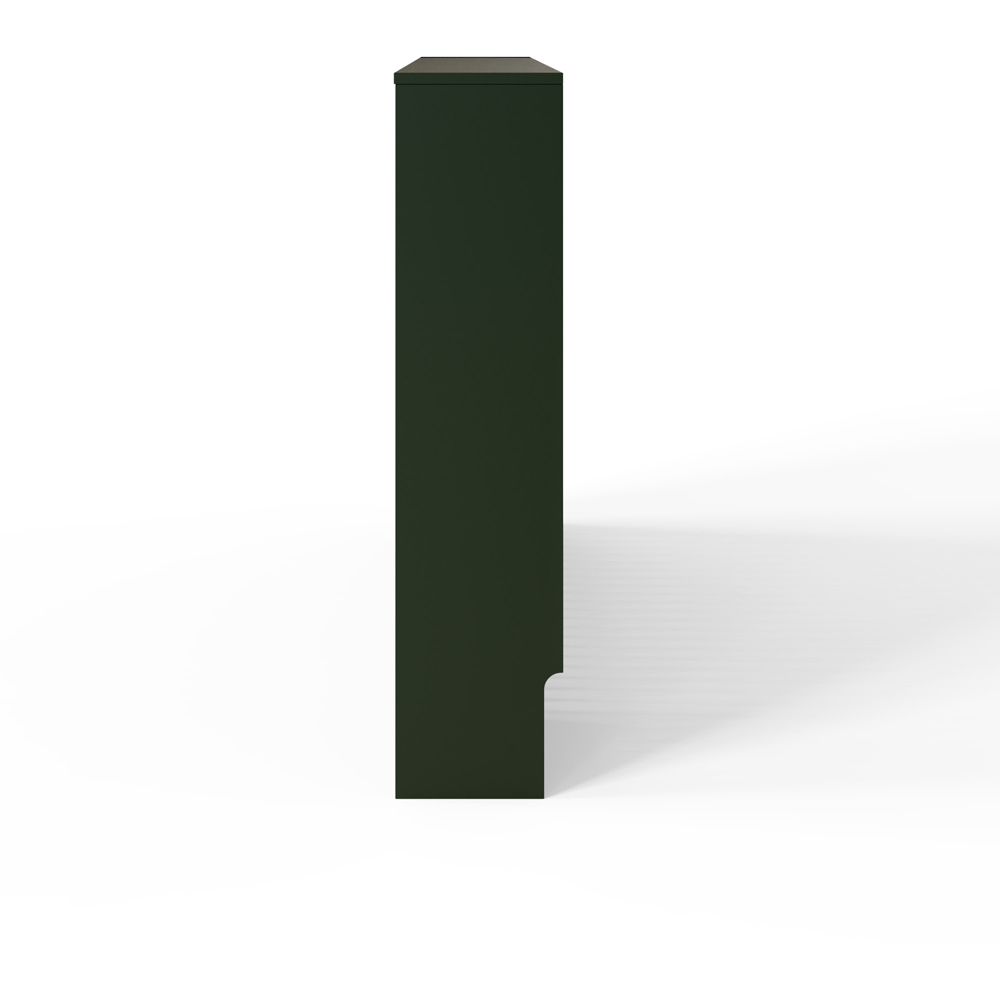GFW Cooper Single Door Forest Green Radiator Cover Image 7