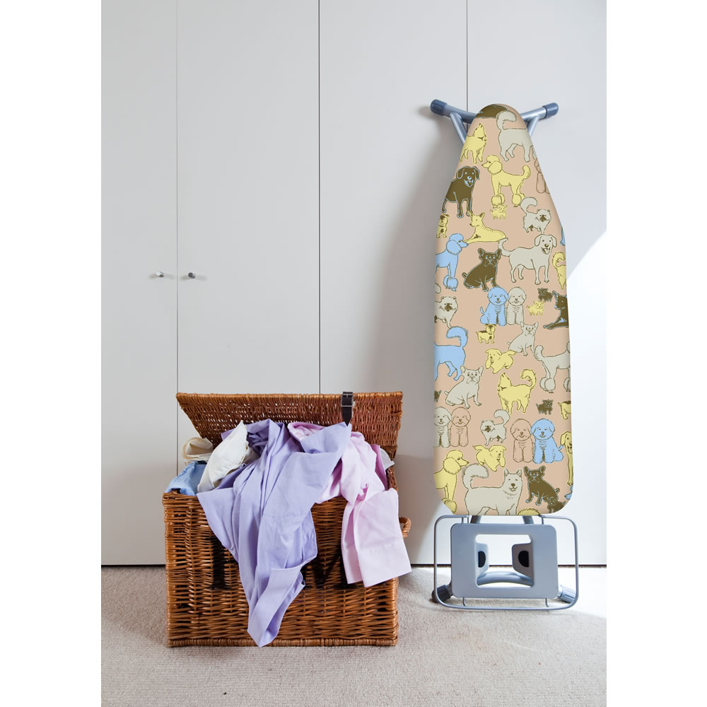 JML Ultimate Fast Fit Ironing Board Cover Pooch Design Image 2