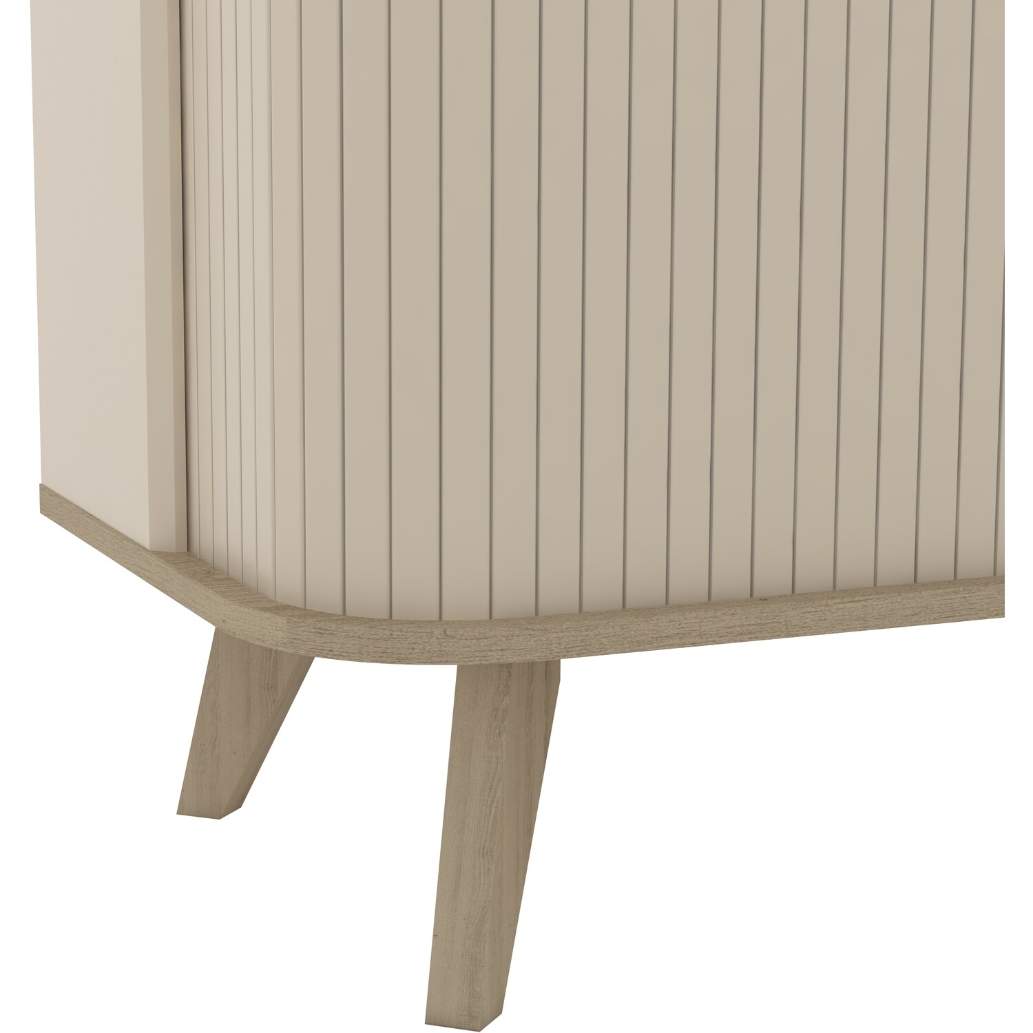 Mateo Sliding Door TV Unit Neutral Image 10