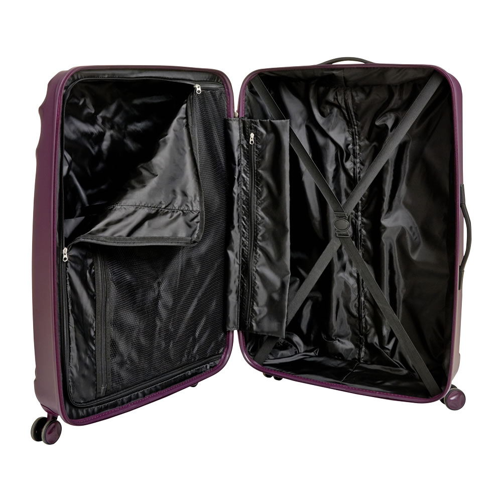 Wilko Lightweight Purple Hard Shell Large Case 28in | Wilko